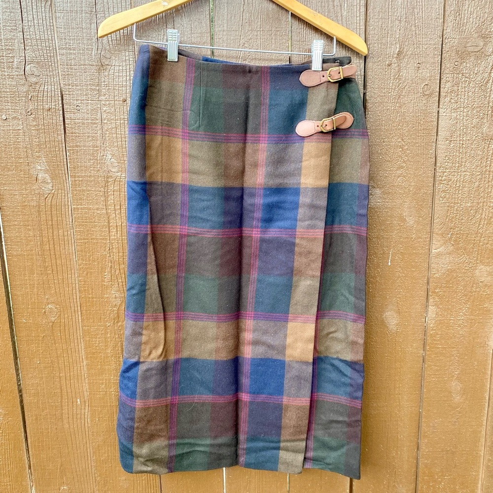 Talbots Plaid Skirt